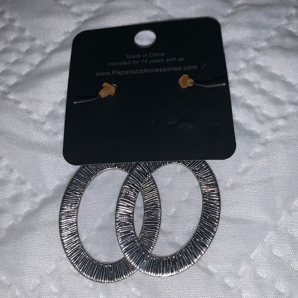 SILVER Marcasite and Silver DANGLE EARRINGS.  Gorgeous!! - Picture 2 of 2